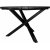 Scottsdale spisebord 112 cm - Sort