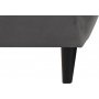 Felicia 2-seter sofa - Mrkegr (Flyel)