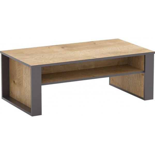 Manhattan salongbord - Eik/mørkegrå Manhattan salongbord - Eik/mørkegrå