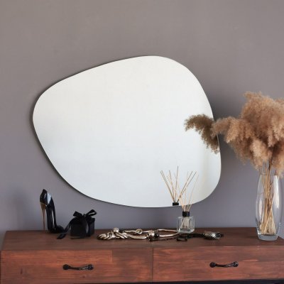 Soho speil, 75x58 cm - Svart