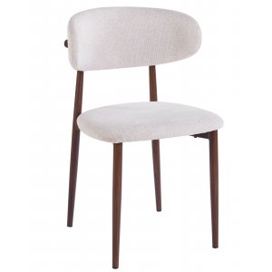 Ingrid spisestuestol Beige/valnøtt Ingrid spisestuestol Beige/valnøtt