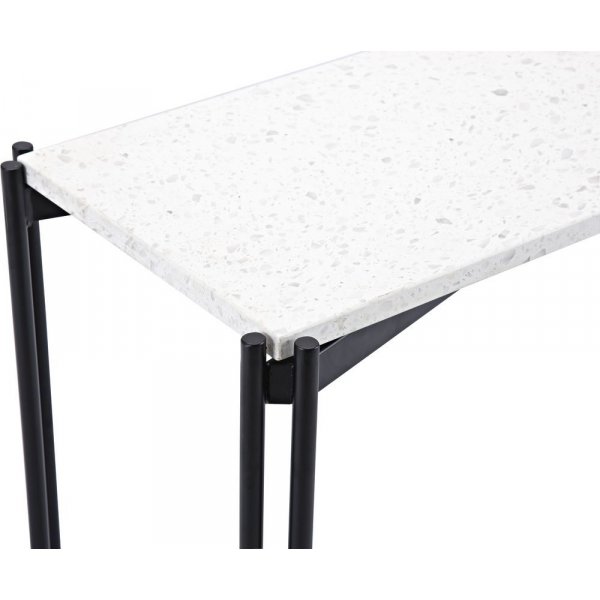 Avlastningsbord Jamson - Svart / Hvit Terrazzo Avlastningsbord Jamson - Svart / Hvit Terrazzo