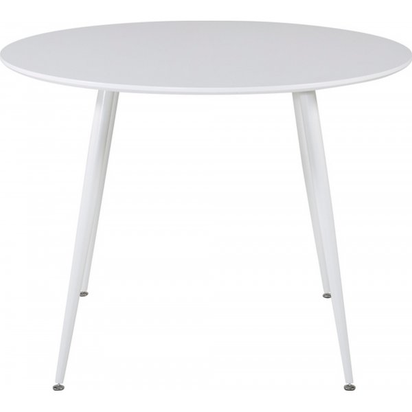 Paradis spisebord, 100 cm - Hvit