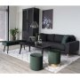 Lido 3-seters sofa - Mrkegr