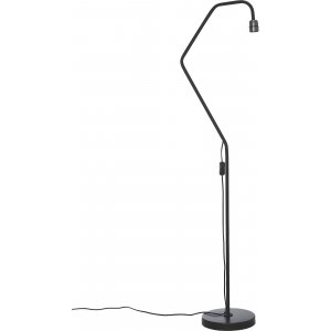 Loft gulvlampe - Sort - 150 cm