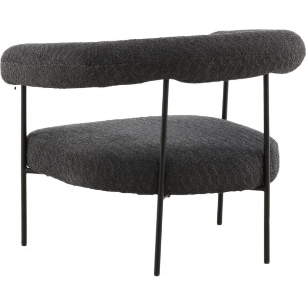 Hökåsen x Josefin Lustig lenestol - Sort/mørk grå Hökåsen x Josefin Lustig lenestol - Sort/mørk grå