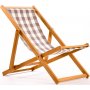 Repose Beach solstol - Gr/hvit