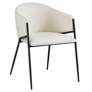 Stacey karmstol - Beige/svart Stacey karmstol - Beige/svart