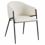 Stacey karmstol - Beige/svart