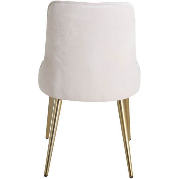 Spisestol Zeus - Matt Messing / Beige Flyel