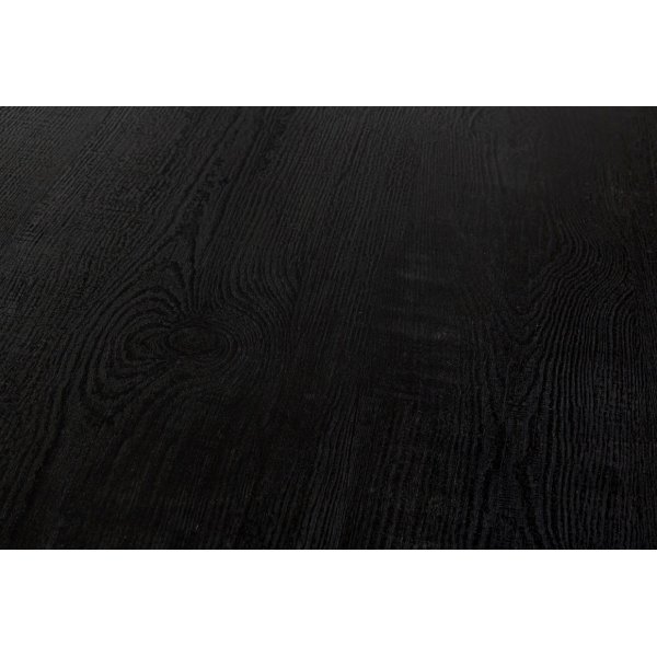 Larache rundt spisebord 110 cm - Svartbeiset eik Larache rundt spisebord 110 cm - Svartbeiset eik