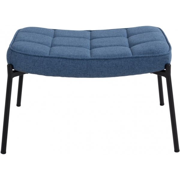 Glasgow fotskammel - Blå/Svart Glasgow fotskammel - Blå/Svart