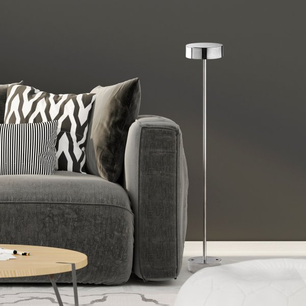 Kay gulvlampe - Krom Kay gulvlampe - Krom