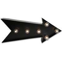Sirkuslampe (Pil) L46 cm - Svart Sirkuslampe (Pil) L46 cm - Svart