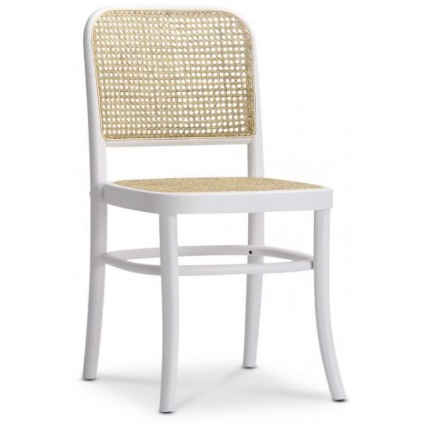 Omni spisegruppe, rundt spisebord �130 cm inkludert 4 stk. hvite Tyko stoler - Whitewash