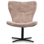 Spekerd designer lenestol - Beige Velour