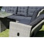 Orlando utembelgruppe hy rygg justerbar (2-H-2 + bord) - Gr kunstrotting