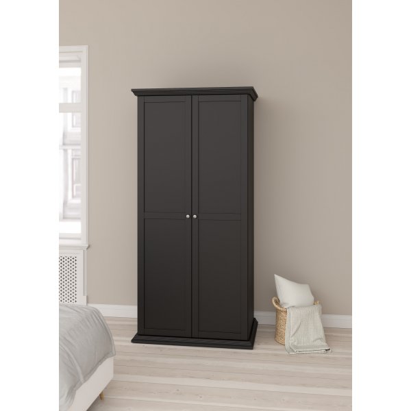 Nordgarderobe med 2 d�rer - 200 cm h�y