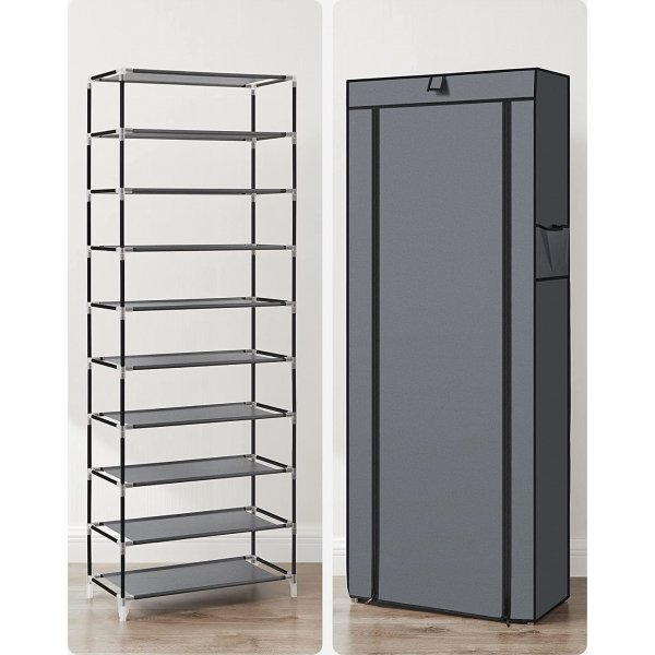 Kaspian skohylle 58 cm - Grå Kaspian skohylle 58 cm - Grå