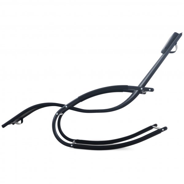 Solseng med gyngefunksjon - Svart