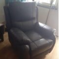 Kundebilde Enjoy Hollywood El-Recliner Lenestol - Gr�tt �koskinn