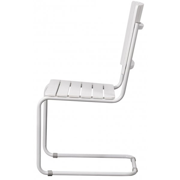Utestol hvit stabelbar - Holm