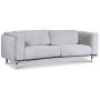 Hrnsand 3-seter sofa - Lysegr chenille