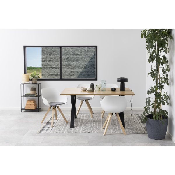 Tina lenestol - Gr/eik