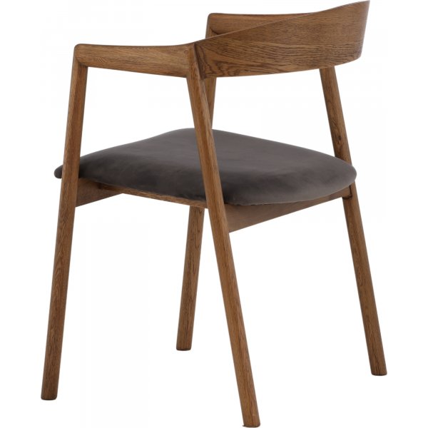 Långön spisestuestol - Eik/grå Långön spisestuestol - Eik/grå