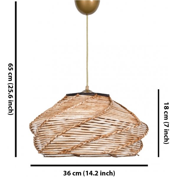 Oval taklampe - Camel Oval taklampe - Camel
