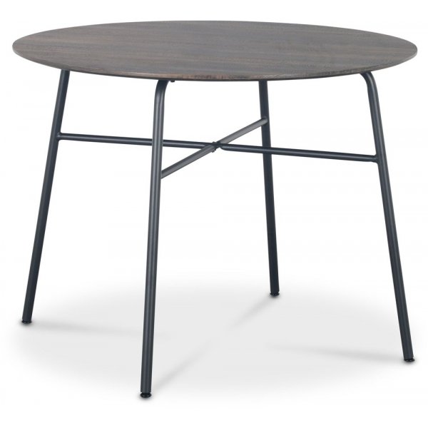 Tofta spisebord Ø100 cm - Mørkt tre Tofta spisebord Ø100 cm - Mørkt tre