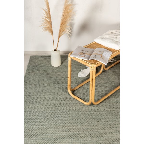 Hilding ullteppe - Grønn Hilding ullteppe - Grønn