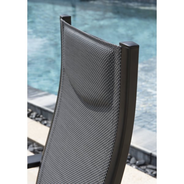 Panama spisegruppe 6 - Sort/teak Panama spisegruppe 6 - Sort/teak