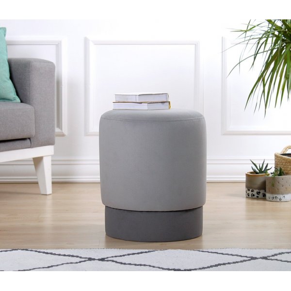 Ropp puff - Grå Ropp puff - Grå