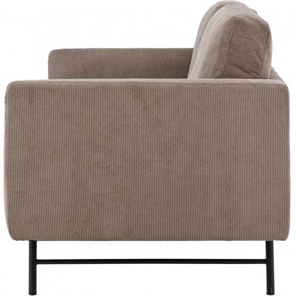 Sky 3-seters sofa - Sort/brun Sky 3-seters sofa - Sort/brun