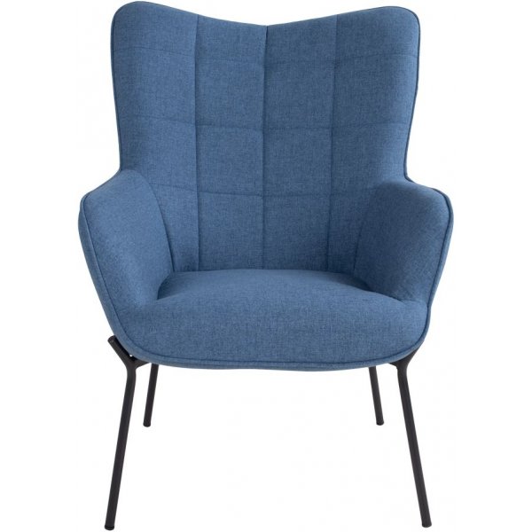 Glasgow lenestol - Blå/Svart Glasgow lenestol - Blå/Svart