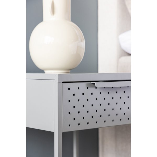 Nattbord fra Sacramento - lysegrå Nattbord fra Sacramento - lysegrå