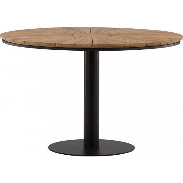 Croft spisebord Ø120 cm - Sort/Natur Croft spisebord Ø120 cm - Sort/Natur