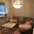 Kundebilde Accent sofabord 75 - Hvit marmor / Messingfarget underdel