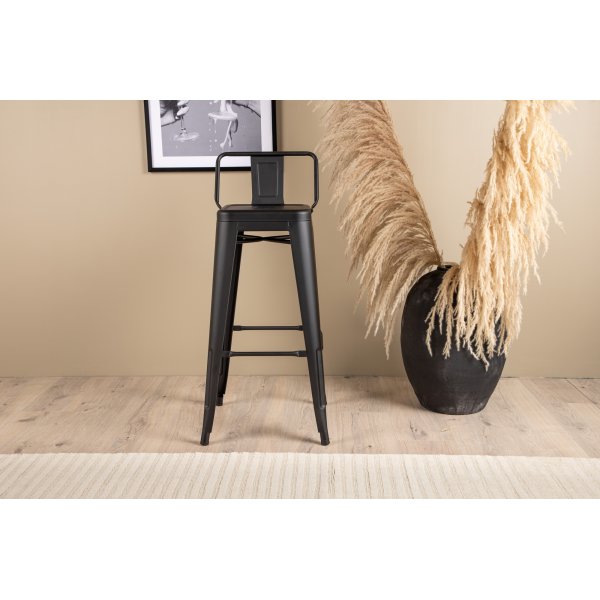 Tempe Flat barstol - Svart Tempe Flat barstol - Svart