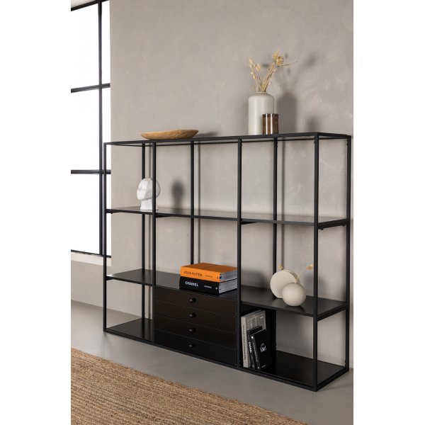 Amarillo bokhylle - Svart Amarillo bokhylle - Svart