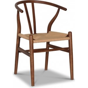 Brandon-stol i valnøtt med tausete Brandon-stol i valnøtt med tausete