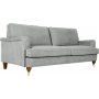 Sofa 210 cm bred Howard Watford Deluxe - Gr� + Tekstilpleie for m?bler