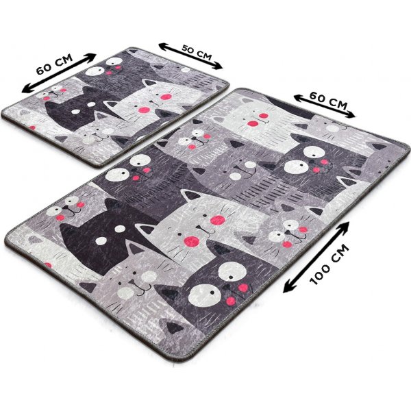 Cats teppe - Grå Cats teppe - Grå