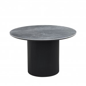 Salvador rundt spisebord 120 cm med gr keramisk stein