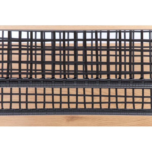 Wadi bokhylle - Eik/sort Wadi bokhylle - Eik/sort