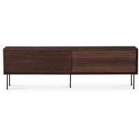 Volume mediebenk 178 cm - Valnøtt Volume mediebenk 178 cm - Valnøtt
