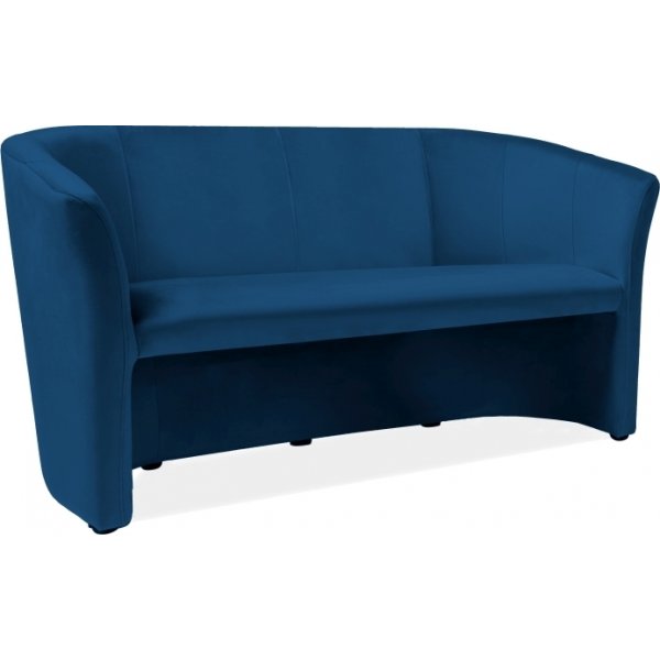 Charity 3-seters sofa - Bl