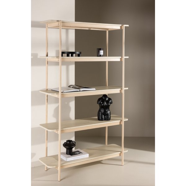 Heim hylle 190 cm - Whitewash Heim hylle 190 cm - Whitewash