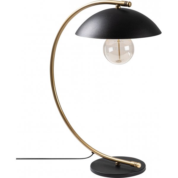 Silvan bordlampe - Svart/gull Silvan bordlampe - Svart/gull